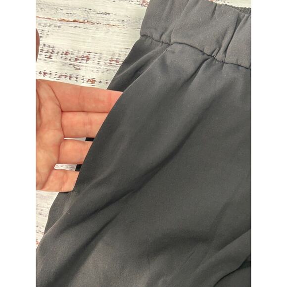 Lululemon Women's Black Elastic Waist Wrinkle-Free On The Fly Jogger Pants Sz 2? - Picture 6 of 8